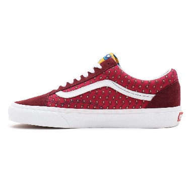 Vans Tie Print Mix Old Skool Multicolour Classic Mens Womens - (Tie Print Mix) port royale/multi VN0A38G19XI Shoes