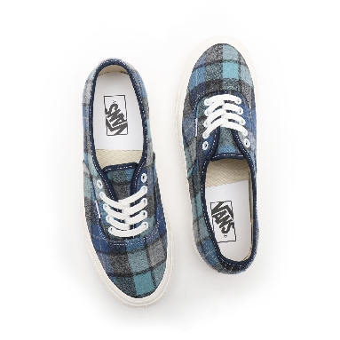 Vans Anaheim Factory Authentic 44 DX Blue Classic Mens Womens - (Anaheim Factory) pendleton/beach boy plaid VN0A54F29GS Shoes