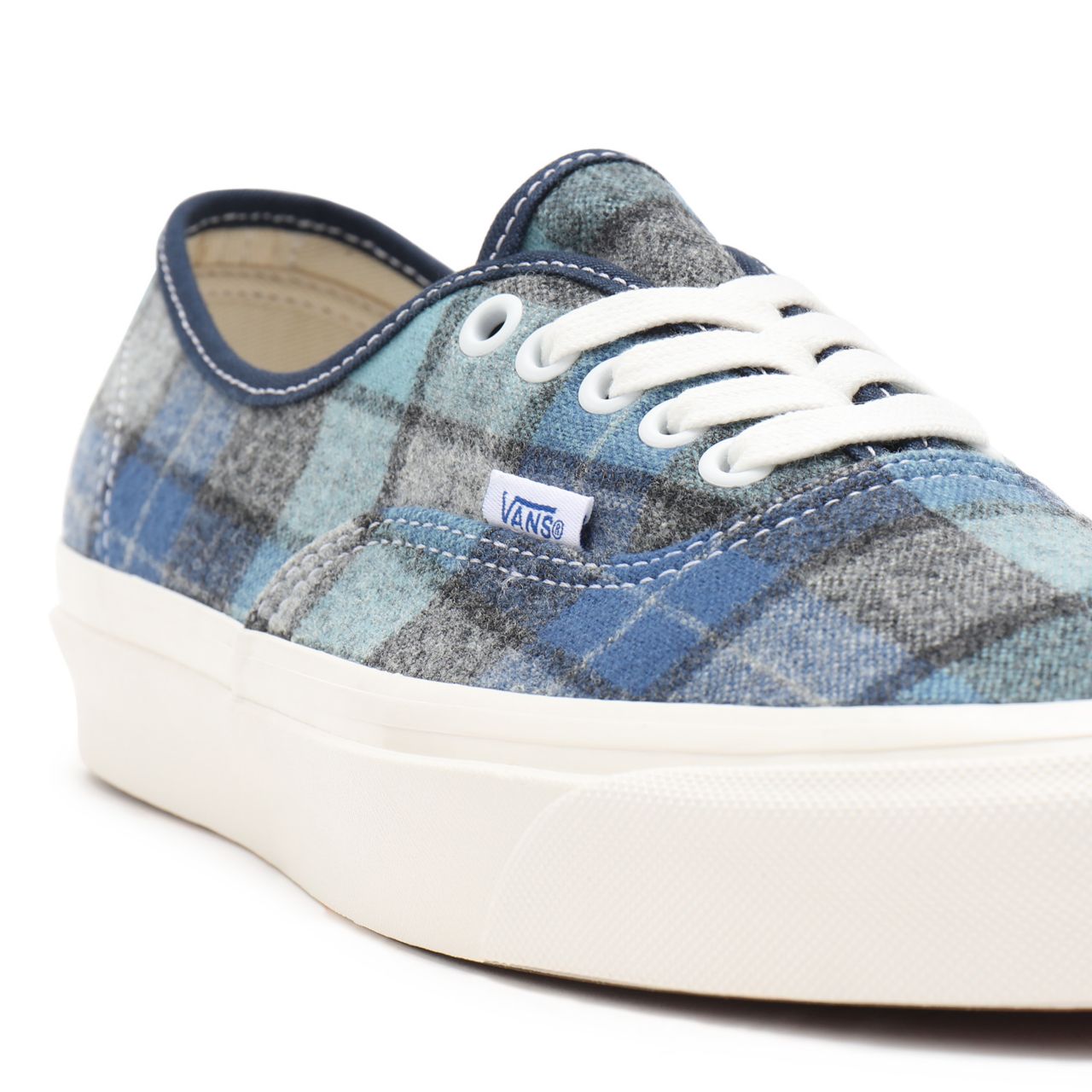 Vans Anaheim Factory Authentic 44 DX Blue Classic Mens Womens - (Anaheim Factory) pendleton/beach boy plaid VN0A54F29GS Shoes