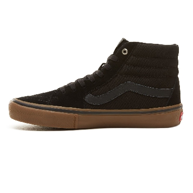 Vans Sk8-Hi Pro Classic Mens Womens - Black-Gum VN000VHGB9M Shoes