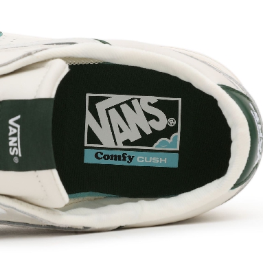 Vans Sport Lowland ComfyCush Green Classic Mens Womens - (Sport) Marshmallow/Greener Pastures VN0A4TZY7PB Shoes