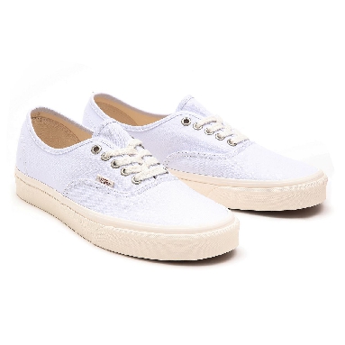 Vans Eco Theory Authentic White Classic Mens Womens - (Eco Theory) white/natural VN0A5HZS9FQ Shoes