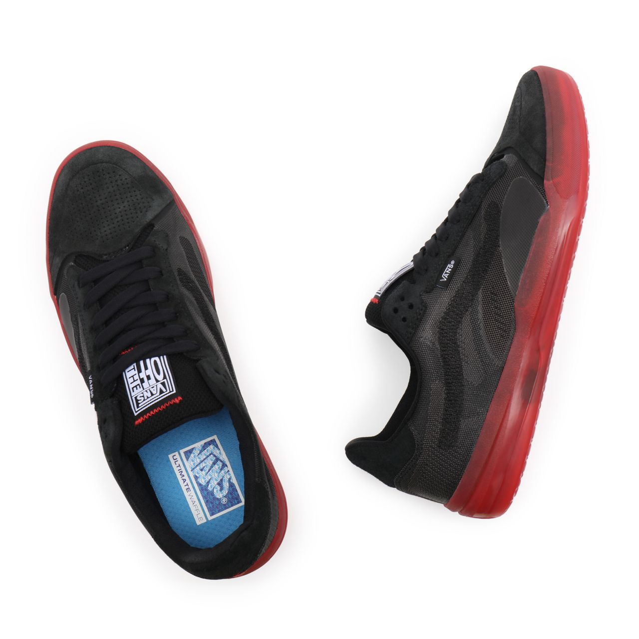 Vans Evdnt Ultimatewaffle Black Classic Mens Womens - Black/Red VN0A5DY7458 Shoes