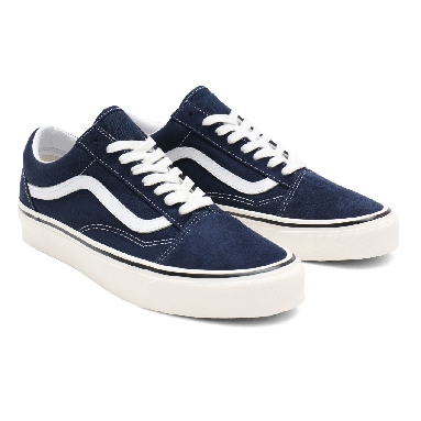 Vans Anahiem Factory Old Skool 36 DX Blue Classic Mens Womens - (Anaheim Factory) dress blues VN0A54F39GK Shoes