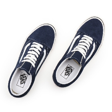 Vans Anahiem Factory Old Skool 36 DX Blue Classic Mens Womens - (Anaheim Factory) dress blues VN0A54F39GK Shoes