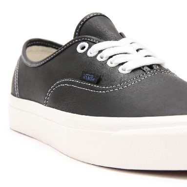 Vans Anaheim Factory Authentic 44 DX Black Classic Mens Womens - (Anaheim Factory) black/leather VN0A54F2103 Shoes