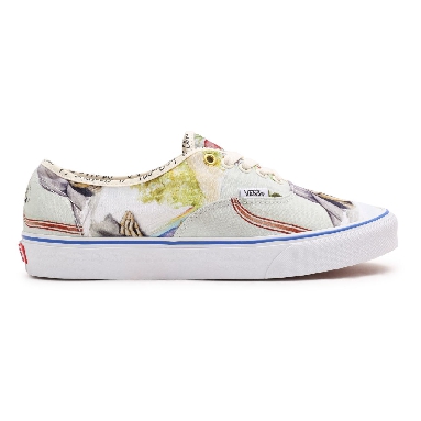 Vans OTW Gallery Authentic Multicolour Classic Mens Womens - (OTW Gallery N. Kostechko) allover repeat VN0A5HZS9FX Shoes