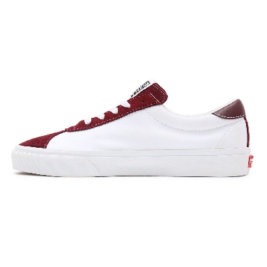 Vans Sport Red Classic Mens Womens - (Classic Sport) port royale/true white VN0A4BU69YI Shoes