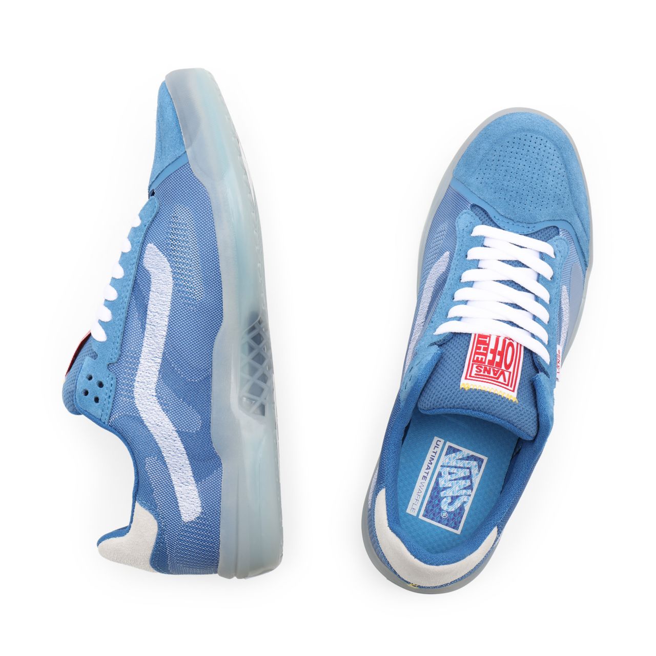 Vans Evdnt Ultimatewaffle Blue Classic Mens Womens - (Two-Tone) vallarta blue/high rise VN0A5DY79LW Shoes