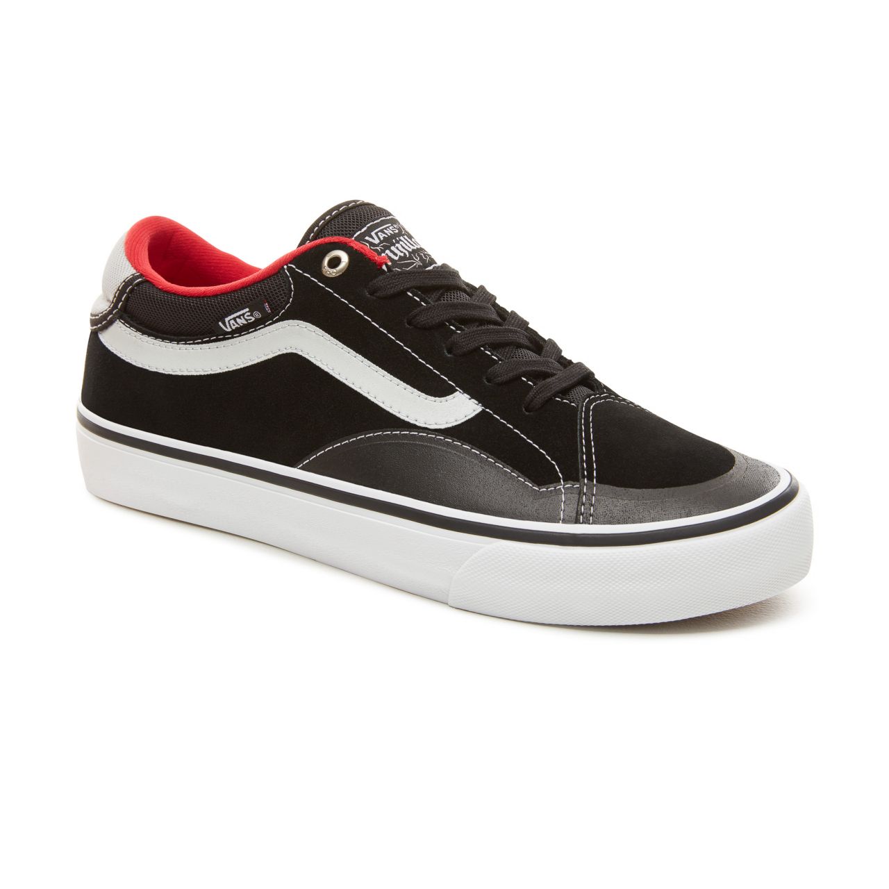 Vans TNT Advanced Prototype Pro Classic Mens Womens - Black/White/Red VN0A3TJXBWT Shoes