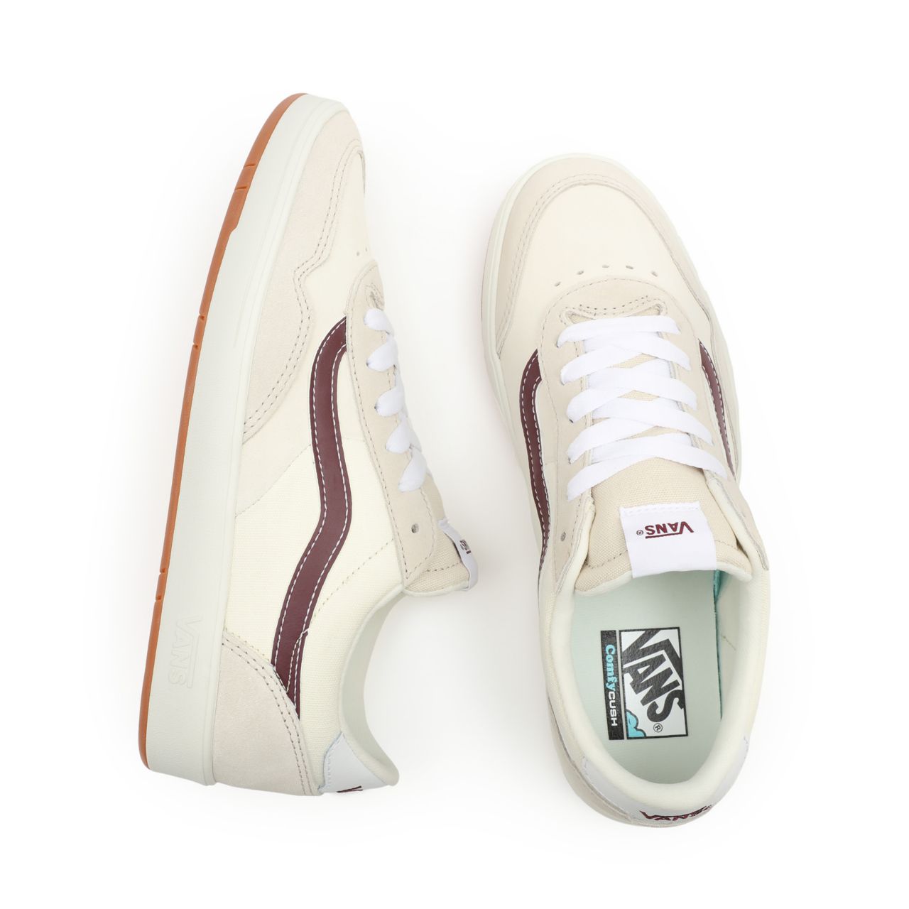 Vans Trainer Cruze Too ComfyCush Beige Classic Mens Womens - (Trainer) Turtledove/Port Royale VN0A5KR58X8 Shoes