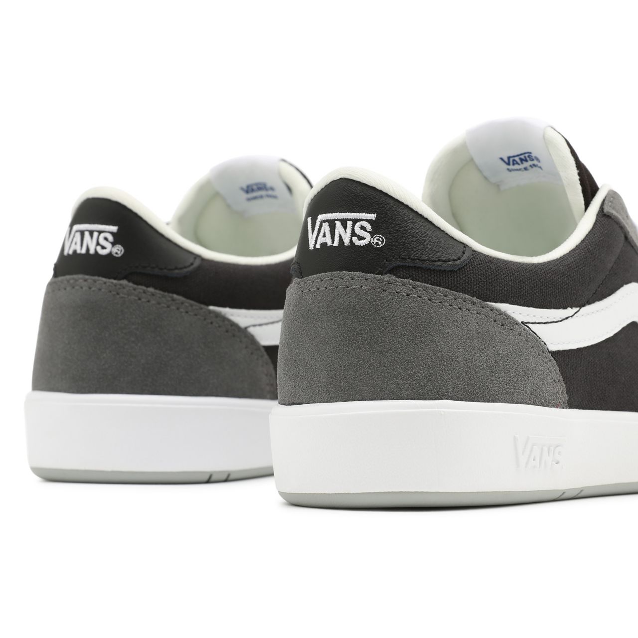 Vans Multi Tone Cruze Too ComfyCush Black Classic Mens Womens - (Multi Tone) Black/Asphalt VN0A5KR58WQ Shoes