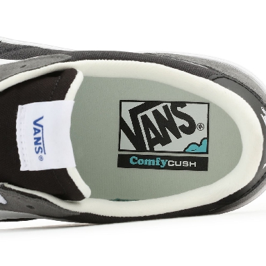 Vans Multi Tone Cruze Too ComfyCush Black Classic Mens Womens - (Multi Tone) Black/Asphalt VN0A5KR58WQ Shoes