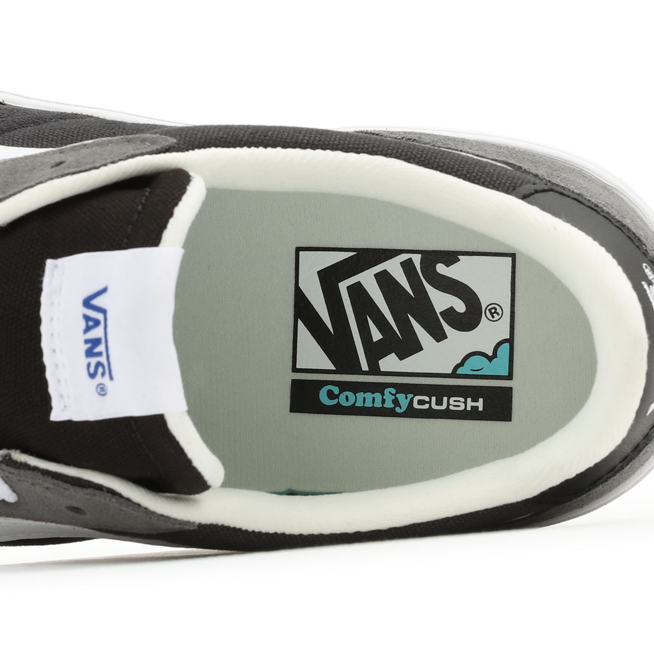 Vans Multi Tone Cruze Too ComfyCush Black Classic Mens Womens - (Multi Tone) Black/Asphalt VN0A5KR58WQ Shoes