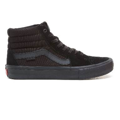 Vans Sk8-Hi Pro Classic Mens Womens - Blackout VVHG1OJ Shoes