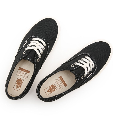 Vans Eco Theory Authentic Black Classic Mens Womens - (Eco Theory) black/natural VN0A5HZS9FN Shoes