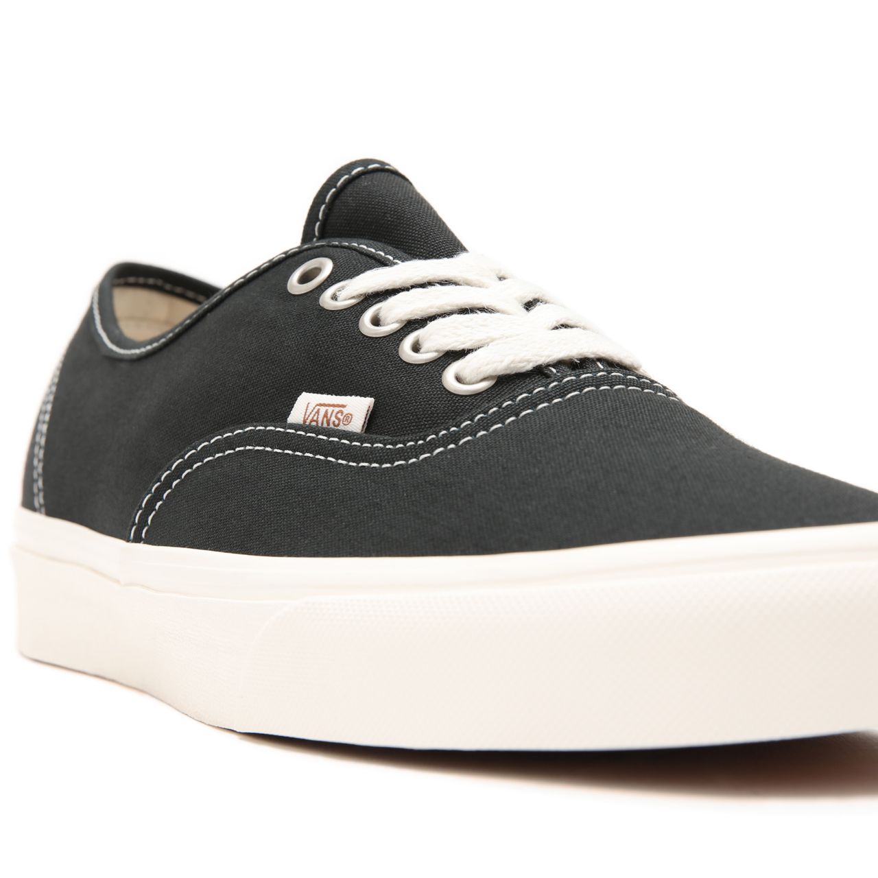 Vans Eco Theory Authentic Black Classic Mens Womens - (Eco Theory) black/natural VN0A5HZS9FN Shoes