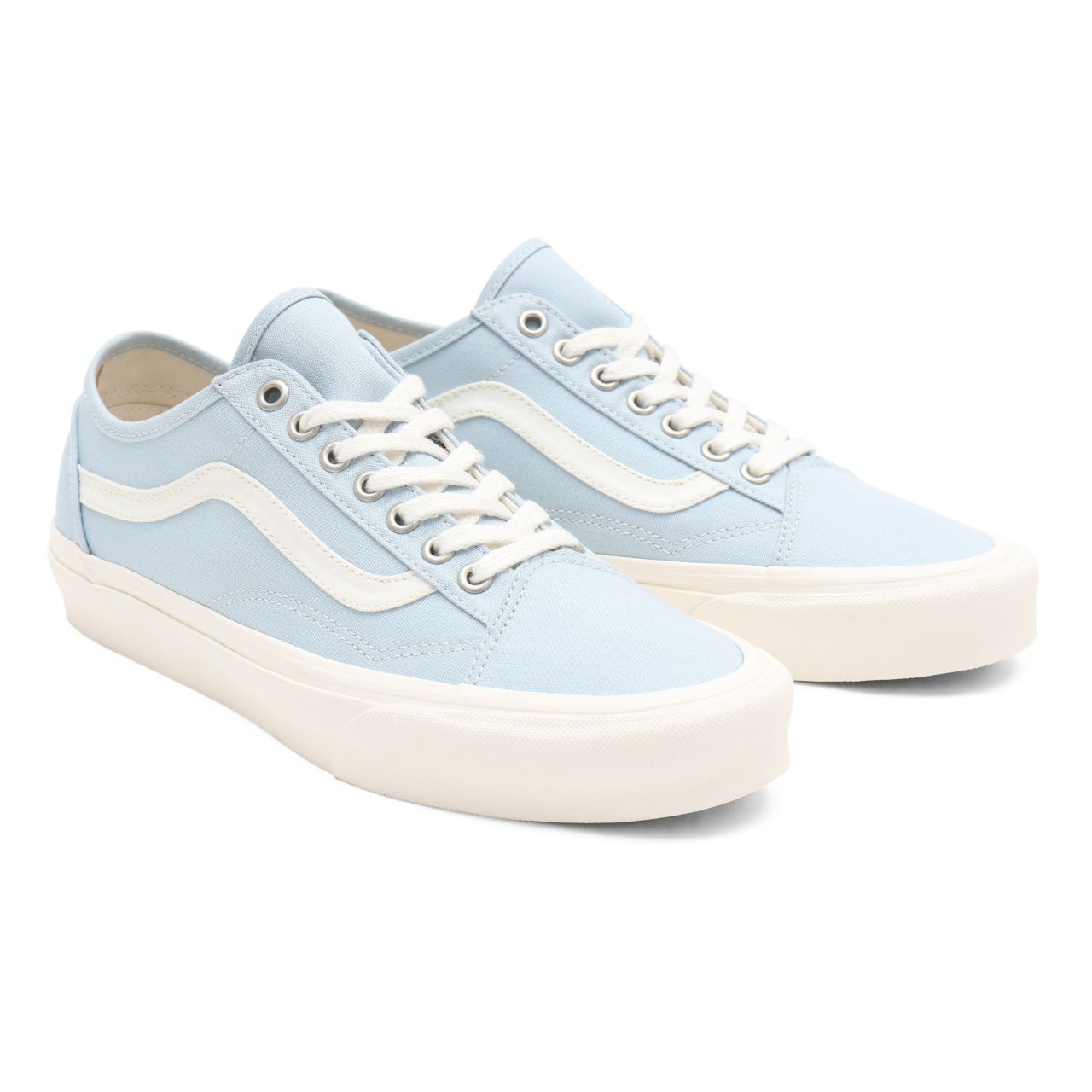 Vans Eco Theory Old Skool Tapered Blue Classic Mens Womens - (Eco Theory) winter sky/natural VN0A54F49FR Shoes