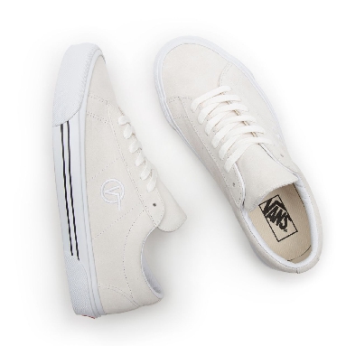 Vans Suede Sid White Classic Mens Womens - (Suede) True White VN0A54F54XJ Shoes