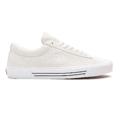 Vans Suede Sid White Classic Mens Womens - (Suede) True White VN0A54F54XJ Shoes