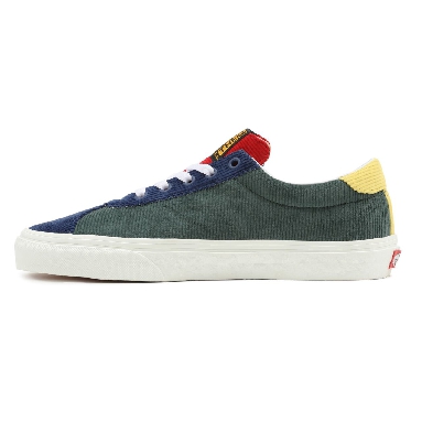 Vans Mixed Corduroy Vans Sport Multicolour Classic Mens Womens - (Mixed Corduroy) Multi/Jungle Green VN0A5KX794M Shoes