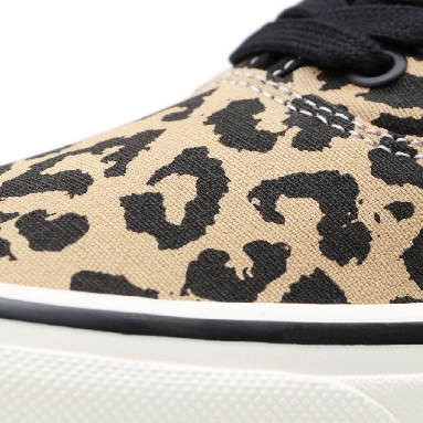 Vans Anaheim Factory Authentic 44 DX Black Classic Mens Womens - (Anaheim Factory) black/tan leopard VN0A54F29GI Shoes