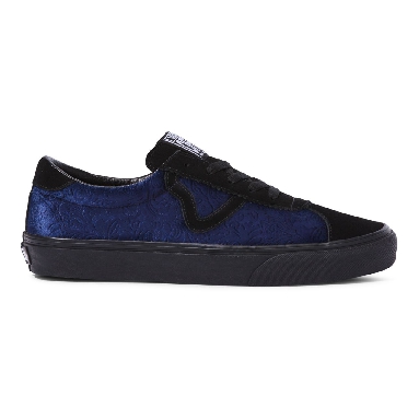 Vans Velvet Vans Sport Black Classic Mens Womens - (Velvet) Parisian Night/Black VN0A5KX7A7A Shoes