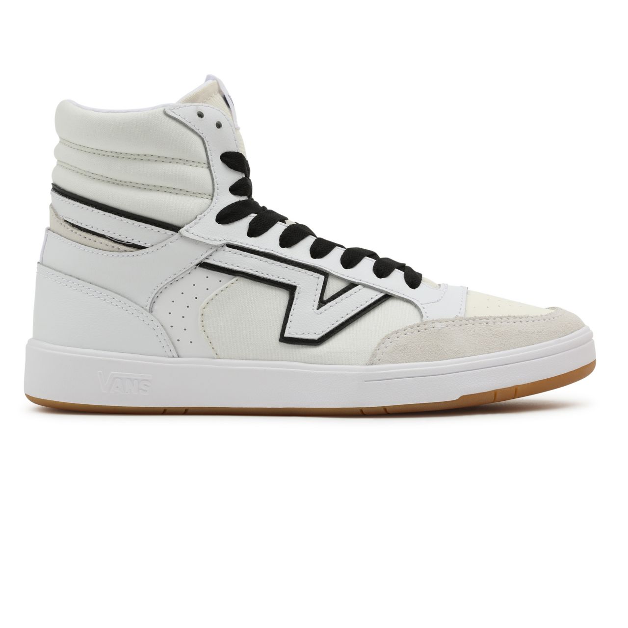 Vans Serio Collection Lowland Hi ComfyCush White Classic Mens Womens - (Serio Collection) True White/Marshmallow VN0A5DY991O Shoes