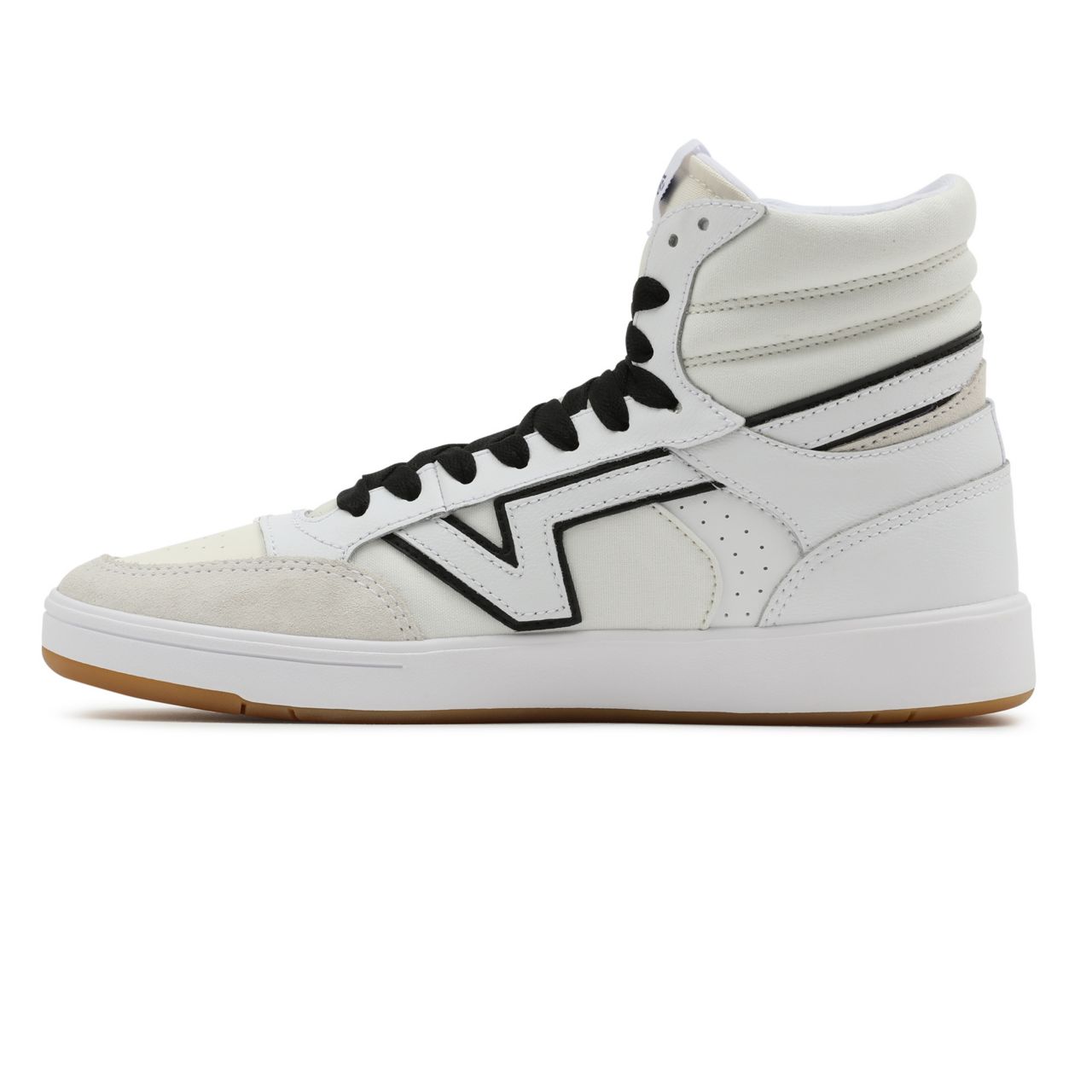 Vans Serio Collection Lowland Hi ComfyCush White Classic Mens Womens - (Serio Collection) True White/Marshmallow VN0A5DY991O Shoes