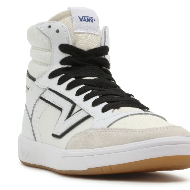 Vans Serio Collection Lowland Hi ComfyCush White Classic Mens Womens - (Serio Collection) True White/Marshmallow VN0A5DY991O Shoes