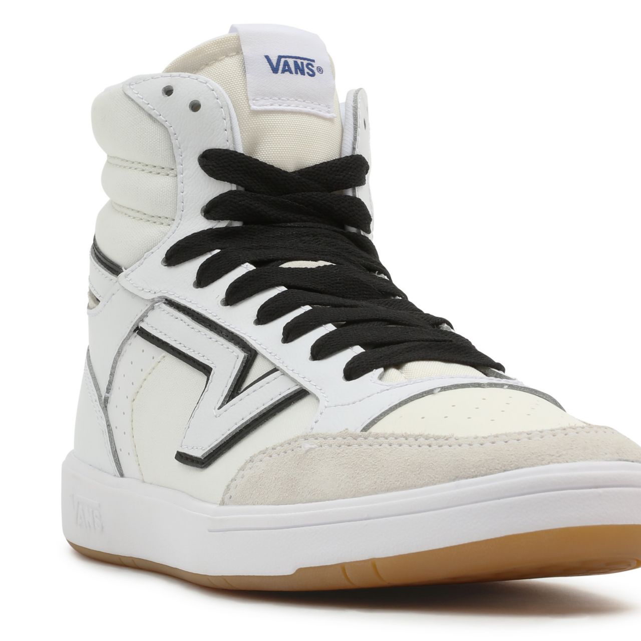 Vans Serio Collection Lowland Hi ComfyCush White Classic Mens Womens - (Serio Collection) True White/Marshmallow VN0A5DY991O Shoes