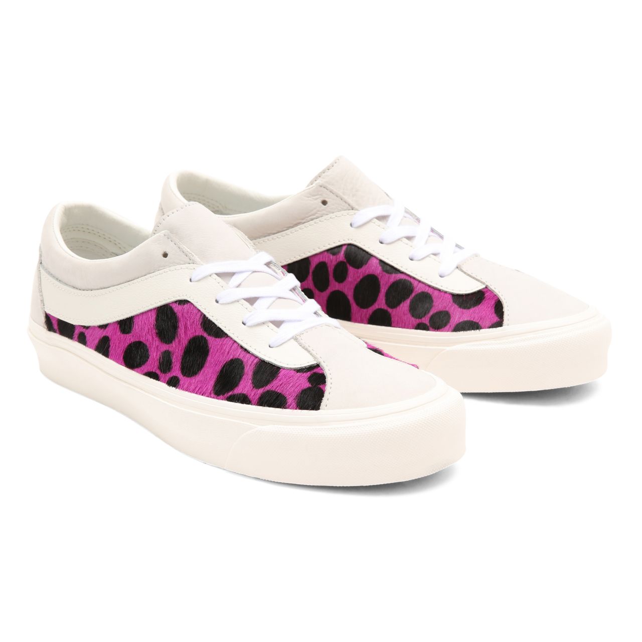 Vans Dalmatian Bold Ni Multicolour Classic Mens Womens - (Dalmatian) marshmallow/chalk violet VN0A5DYA9HE Shoes