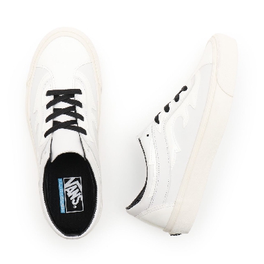 Vans Flamez Bold Ni Ft White Classic Mens Womens - (Flamez) true white/black VN0A4UVR9HK Shoes