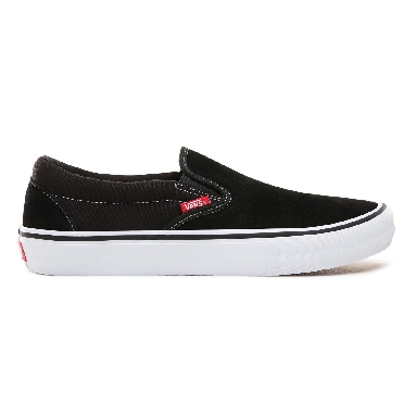 Vans Slip-On Pro Classic Mens Womens - Black/White/Gum VN00097M9X1 Shoes