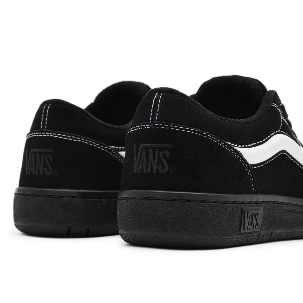 Vans Fairlane Black Classic Mens Womens - Black/Black VN0A5KR4BKA Shoes