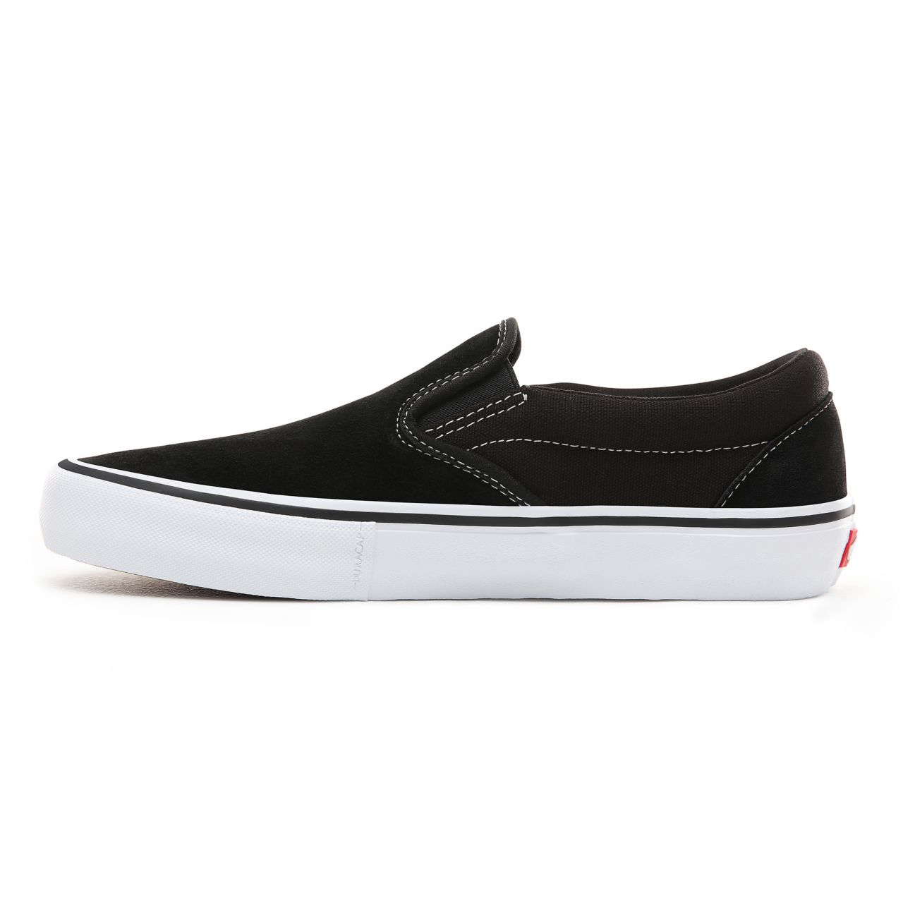 Vans Slip-On Pro Classic Mens Womens - Black/White/Gum VN00097M9X1 Shoes