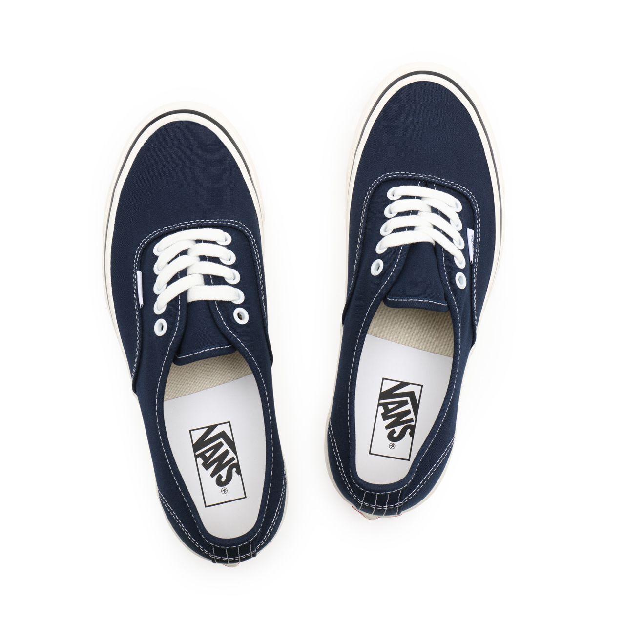 Vans Anaheim Factory Authentic 44 DX Blue Classic Mens Womens - (Anaheim Factory) dress blues VN0A54F29GK Shoes