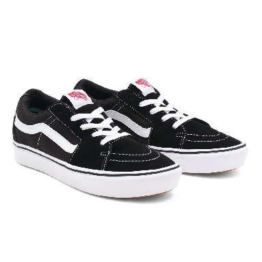 Vans Classic ComfyCush Sk8-Low Black Classic Mens Womens - (Classic) black/true white VN0A4UVCVNE Shoes