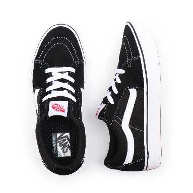 Vans Classic ComfyCush Sk8-Low Black Classic Mens Womens - (Classic) black/true white VN0A4UVCVNE Shoes