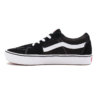 Vans Classic ComfyCush Sk8-Low Black Classic Mens Womens - (Classic) black/true white VN0A4UVCVNE Shoes