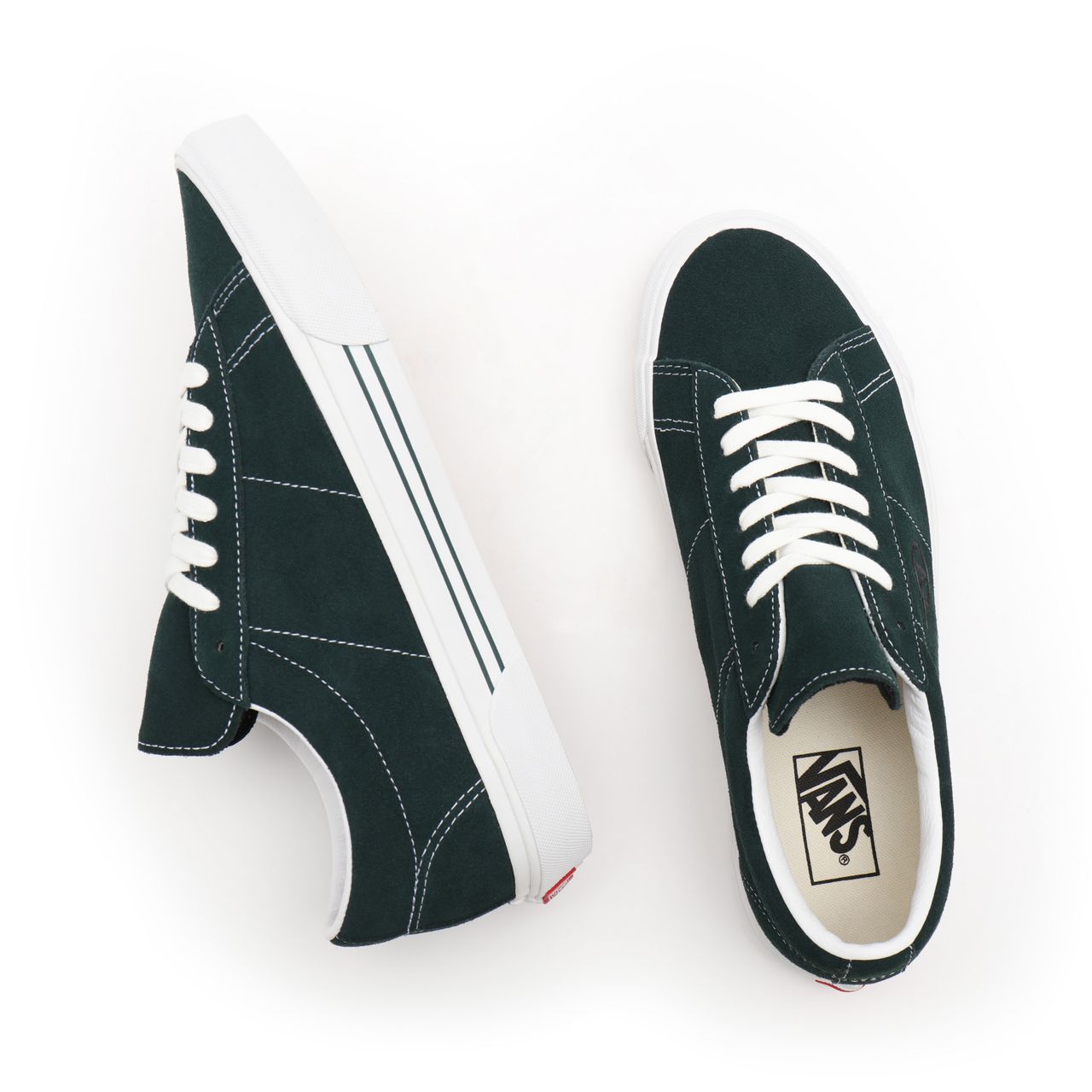 Vans Suede Sid Black Classic Mens Womens - (Suede) scarab/true white VN0A54F5A10 Shoes