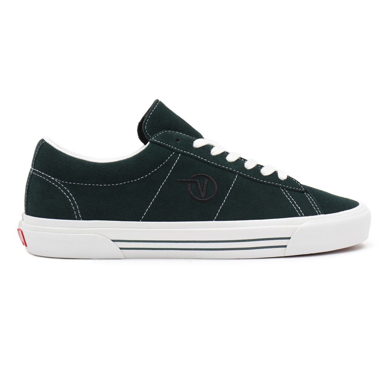 Vans Suede Sid Black Classic Mens Womens - (Suede) scarab/true white VN0A54F5A10 Shoes