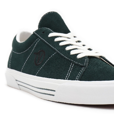 Vans Suede Sid Black Classic Mens Womens - (Suede) scarab/true white VN0A54F5A10 Shoes