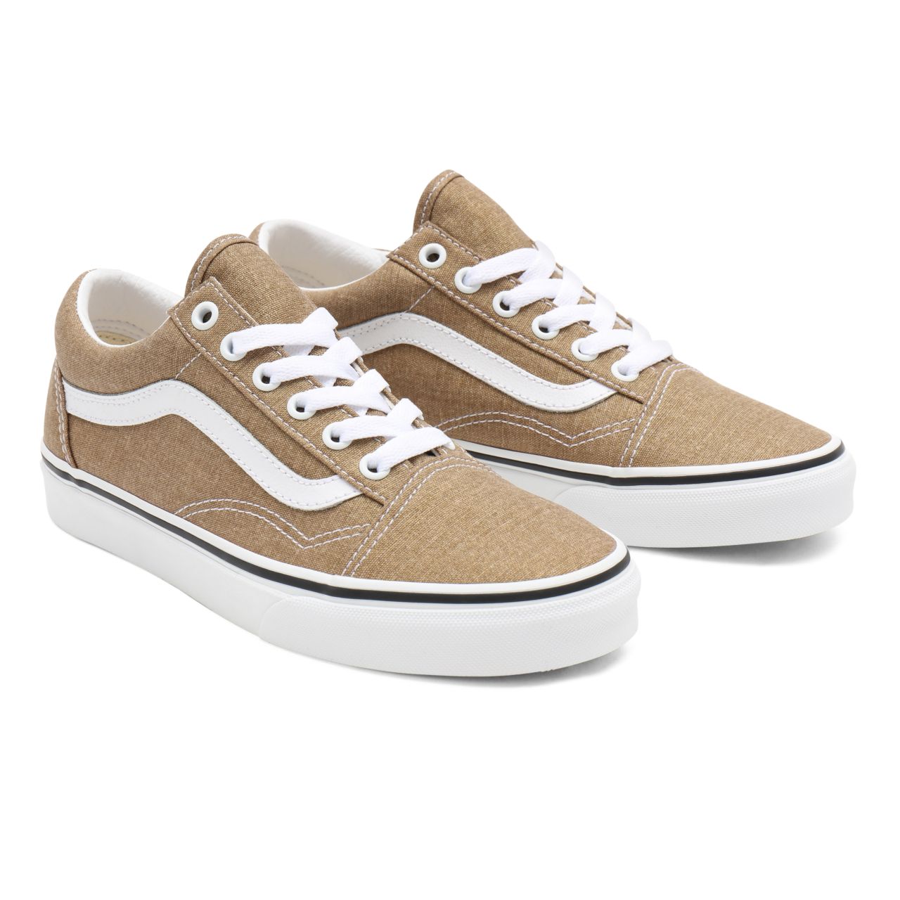 Vans Old Skool Brown Classic Mens Womens - bronze age/true white VN0A38G19EN Shoes