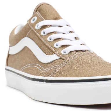 Vans Old Skool Brown Classic Mens Womens - bronze age/true white VN0A38G19EN Shoes