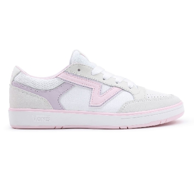 Vans Lowland Comfycush Pink Classic Mens Womens - true white/pink VN0A4TZY134 Shoes