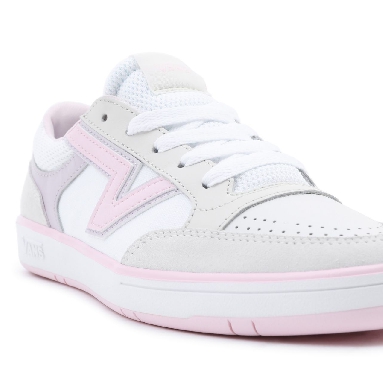 Vans Lowland Comfycush Pink Classic Mens Womens - true white/pink VN0A4TZY134 Shoes