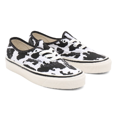 Vans Anaheim Factory Authentic 44 DX Black Classic Mens Womens - (Anaheim Factory) og white corduroy/og cow print VN0A54F29GP Shoes