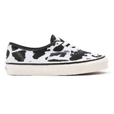 Vans Anaheim Factory Authentic 44 DX Black Classic Mens Womens - (Anaheim Factory) og white corduroy/og cow print VN0A54F29GP Shoes