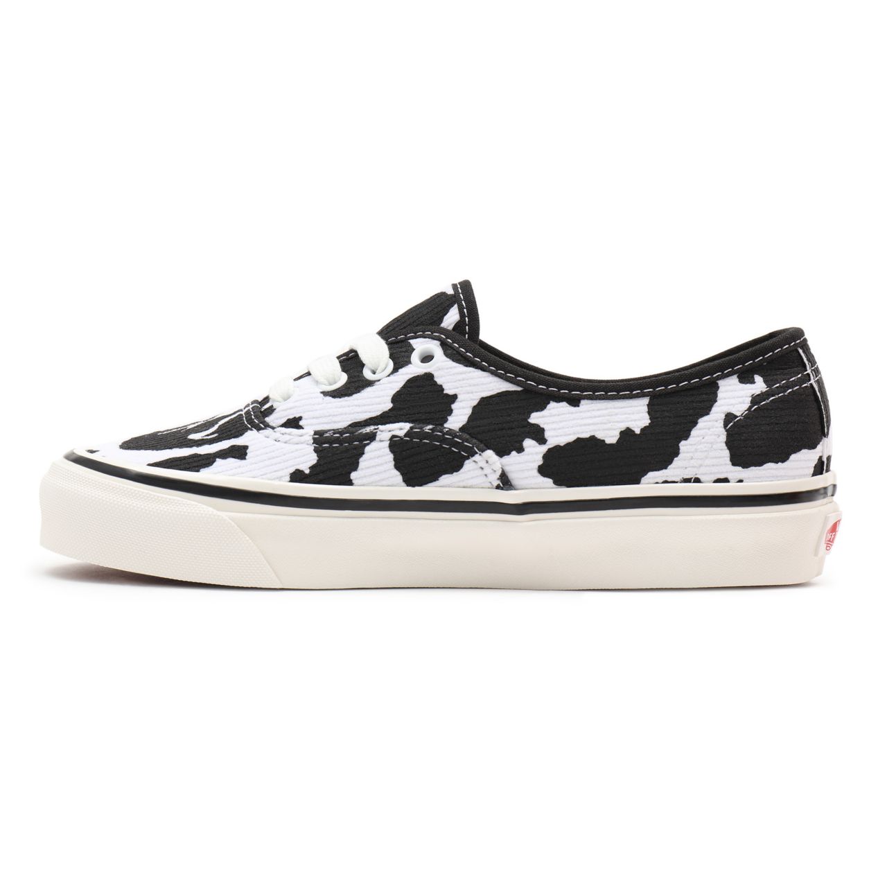 Vans Anaheim Factory Authentic 44 DX Black Classic Mens Womens - (Anaheim Factory) og white corduroy/og cow print VN0A54F29GP Shoes